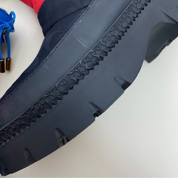 Coach Runaway Cold Weather Winter Snow Boots Puffer Moon - Picture 8 of 10